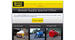 Desktop Screenshot of bowsersupply.co.uk